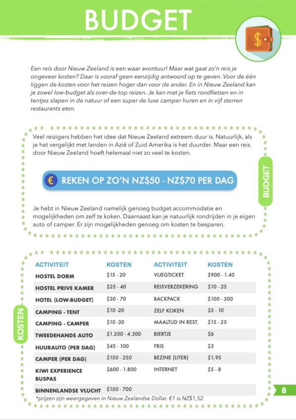 Budget - Reisgids Nieuw-Zeeland 3