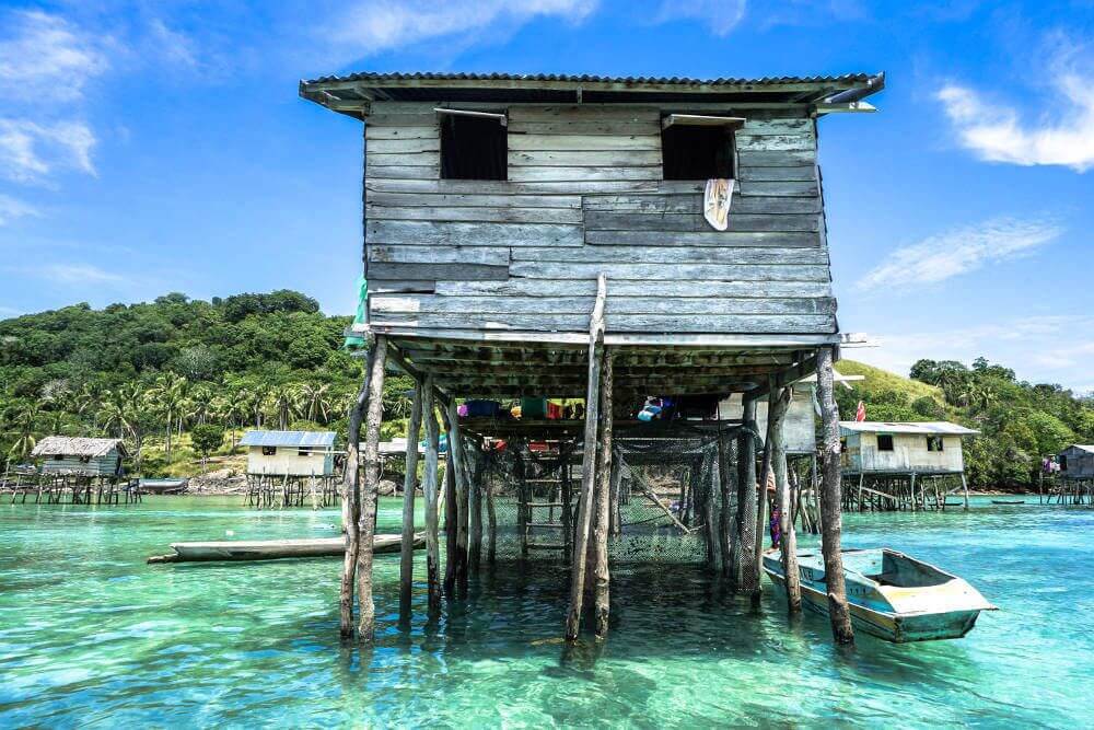 Tun Sakaran, Bodgaya Island, Maleisie Tun Sakaran