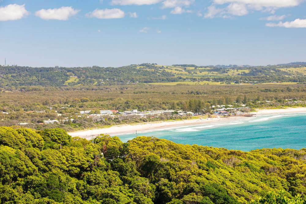 route langs de oostkust van Australië