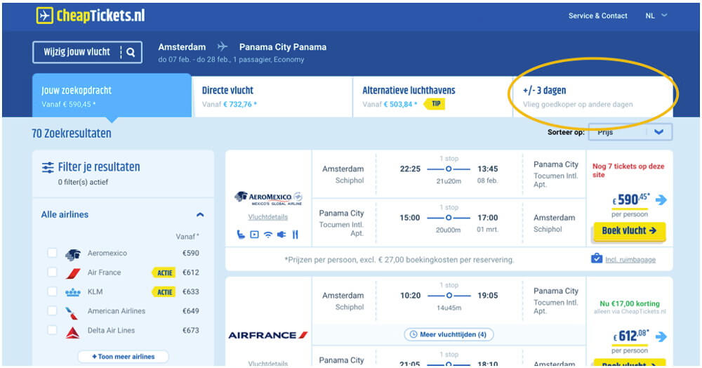 Vliegtickets Panama1 Vliegtickets Panama