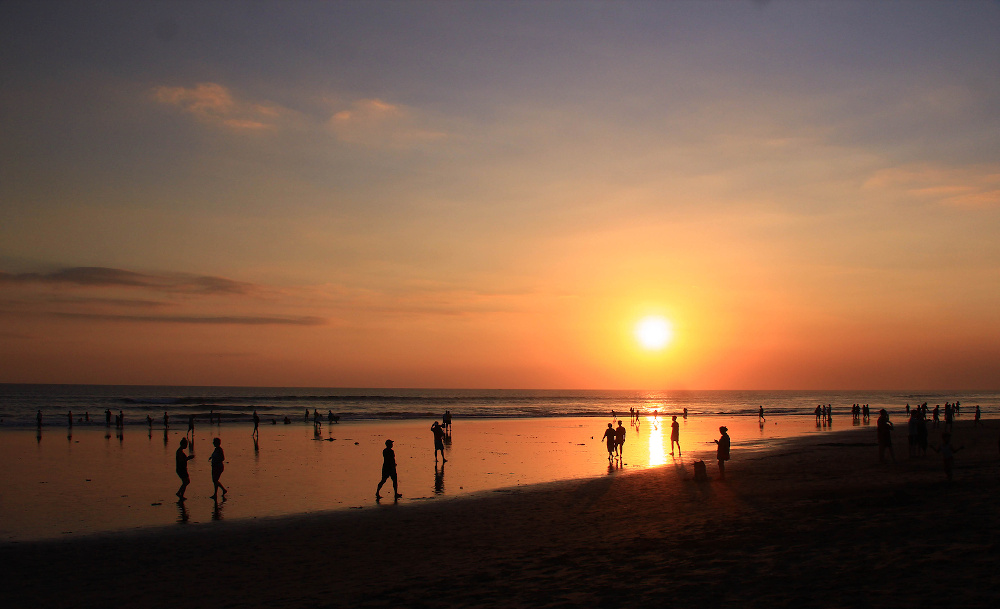 Seminyak sunset Badung Bali Indonesie