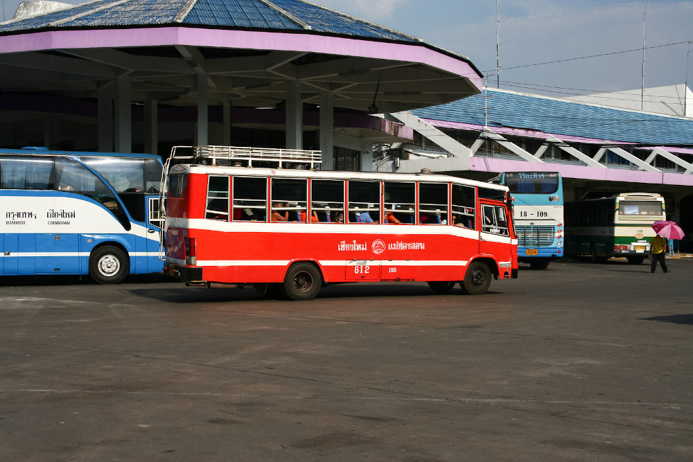 bus Chiang Mai naar Pai