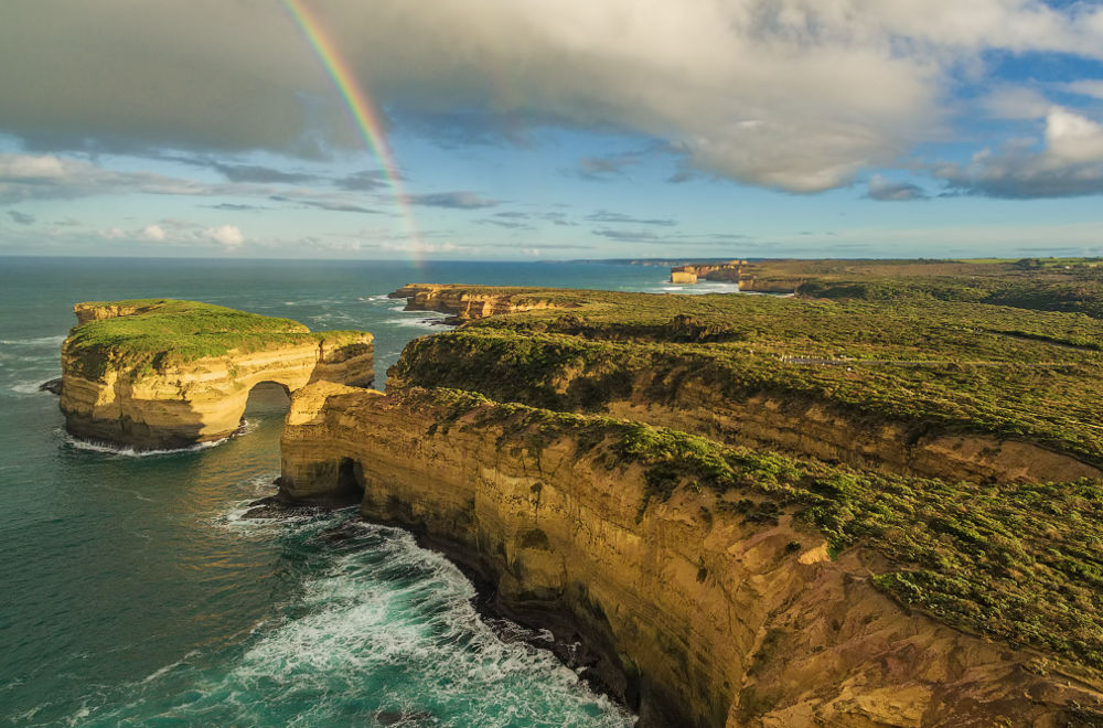 Regenboog Great Ocean Road